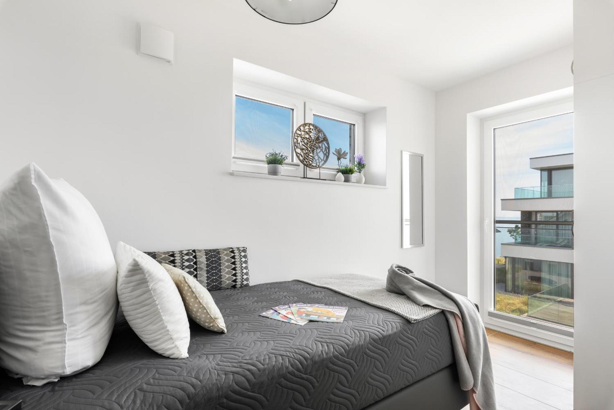 Brise- Direkt Am Wasser, Hafenblick, Fahrstuhl, Sauna, Ueberdachter Balkon Olpenitz Exterior foto